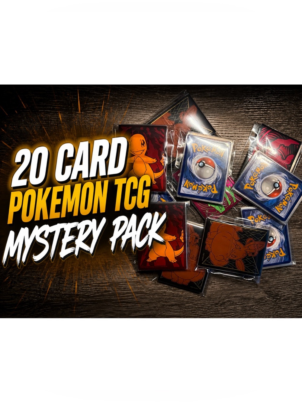 20 Card Pokemon TCG Bags